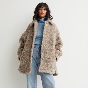 H&M Faux Sherling Jacket